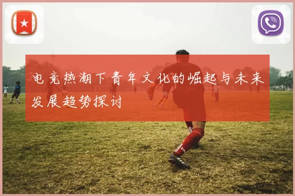 电竞热潮下青年文化的崛起与未来发展趋势探讨